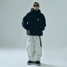 헬로우 스노우보드복 코디세트 #57 / 2526 헬로우 스노우보드복 자켓 2L 엘리시움 - 블랙 + 2526 헬로우 스노우보드복 팬츠 2L 팜파스 - 메리노