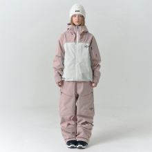 헬로우 스노우보드복 코디세트 #59 / 2526 헬로우 스노우보드복 자켓 3L 오르다 - 메리노핑크 + 2526 헬로우 스노우보드복 팬츠 3L 오르다 - 블라썸