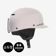 2526 샌드박스 아시안 핏 보드 스키 헬멧 클래식 2.0 - 화이트 (CL2-SNO-ASA-WHT)