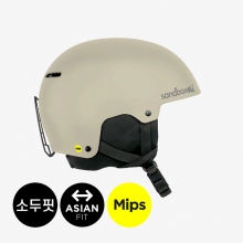 2526 샌드박스 아시안 핏 보드 스키 헬멧 밉스 아이콘 - 파이버 (ICOMP-SNO-ASA-FBR)