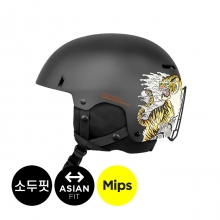 2526 샌드박스 아시안 핏 보드 스키 헬멧 밉스 아이콘 - 코헨 맥도날드 타이거 (ICOMP-SNO-ASA-TGR)
