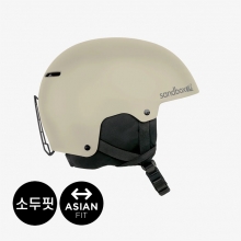 2526 샌드박스 아시안 핏 보드 스키 헬멧 아이콘 - 파이버 (ICON-SNO-ASA-FBR)