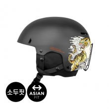 2526 샌드박스 아시안 핏 보드 스키 헬멧 아이콘 - 코헨 맥도날드 타이거 (ICON-SNO-ASA-TGR)