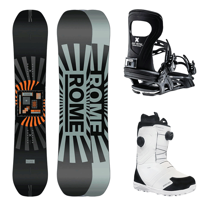 [입문초보강추] 2425 롬 메카닉 + 2324 벤트메탈 볼트 + 2425 니데커 차져 알파 Ltd - 블랙＆화이트