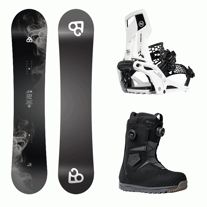 [올라운드강추] 2526 로그 엔조이 유어 라이드 + 2526 니데커 오리지널 슈퍼매틱 - 화이트 + 2526 니데커 알타이