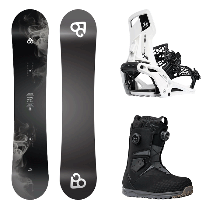 [올라운드강추] 2526 로그 엔조이 유어 라이드 + 2526 니데커 오리지널 슈퍼매틱 - 화이트 + 2526 니데커 알타이