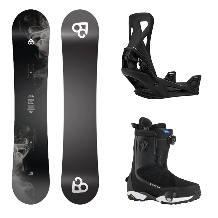 [올라운드강추] 2526 로그 엔조이 유어 라이드 + 2526 버튼 스텝온 + 2526 버튼 스텝온 하이샷 X 와이드 - 블랙