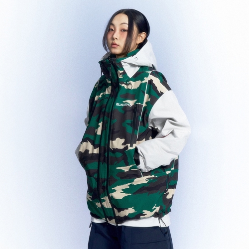 2526 엘나스 스노우보드복 자켓 케인 - G 카모