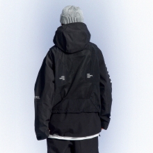 2526 엘나스 스노우보드복 자켓 제트 - 블랙