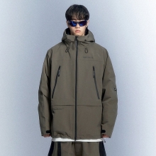 2526 엘나스 스노우보드복 자켓 이톤 - 올리브