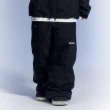 2526 엘나스 스노우보드복 팬츠 메이져 - 블랙 25EP-04-BK