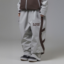 2526 오비오 스노우보드복 팬츠 오버핏 커브 - 프로스트 (25PT-02-PR)