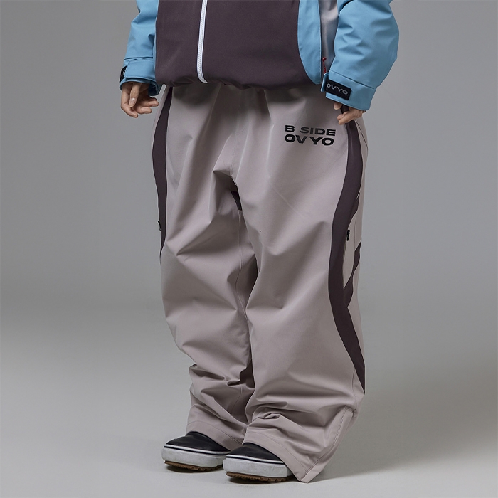 2526 오비오 스노우보드복 팬츠 오버핏 커브 - 아이리쉬 크림 (25PT-02-IC)