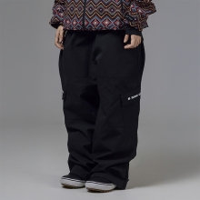 2526 오비오 스노우보드복 팬츠 오버핏 헤이즈 - 제트 블랙 (25PT-03-JB)