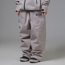 2526 오비오 스노우보드복 팬츠 오버핏 하이프 - 아이리쉬 크림 (25PT-05-IC)