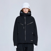 2526 카레타 스노우보드복 자켓 MX 스톰 3L - 블랙 (26KJ01)