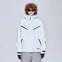 2526 카레타 스노우보드복 자켓 MX 스톰 3L - 퓨어화이트 (26KJ02)