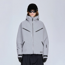 2526 카레타 스노우보드복 자켓 MX 스톰 3L - 그레이 (26KJ03)