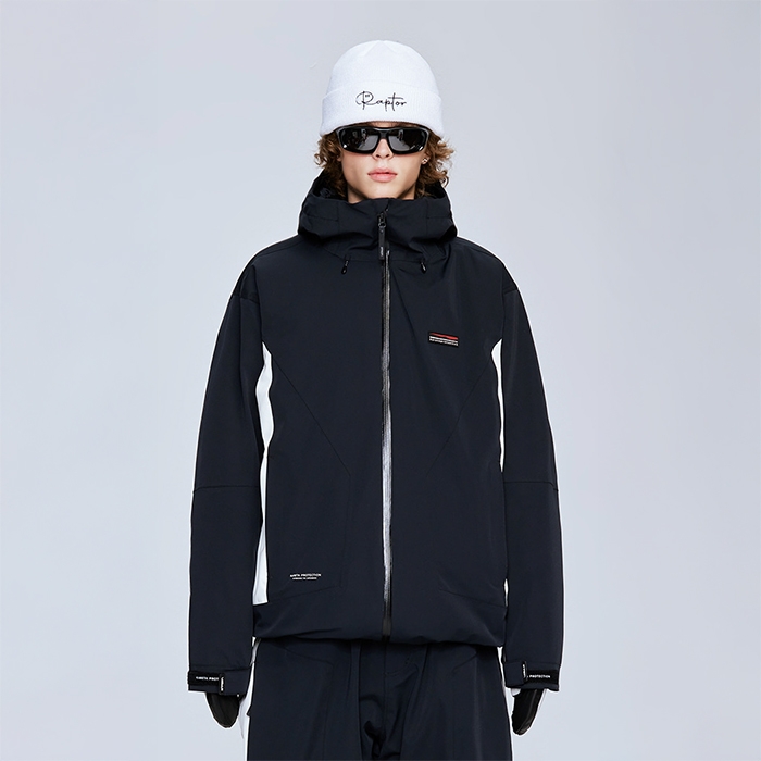 2526 카레타 스노우보드복 자켓 빅터 - 블랙 (26BJ01)