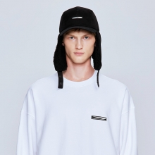 2526 카레타 스노우보드 캡모자 이어머프 - 블랙 (26ACC01)