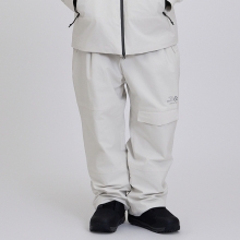 2526 로그 스노우보드복 팬츠 아날로그 APX 3L 릴렉스핏 - 오프화이트 (25ANAPT-OW)