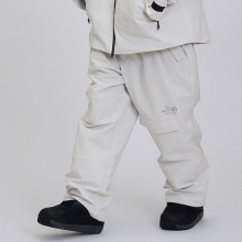 2526 로그 스노우보드복 팬츠 아날로그 APX 3L 릴렉스핏 - 오프화이트 (25ANAPT-OW)