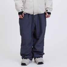 2526 로그 스노우보드복 팬츠 힙힙 오버핏 - 데님 (25HIPPT-DN)