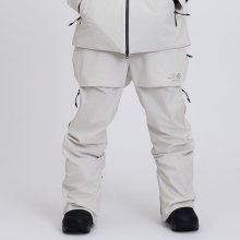 2526 로그 스노우보드복 팬츠 인피니트 APX 3L 슈트핏 - 오프화이트 (25INFPT-OW)