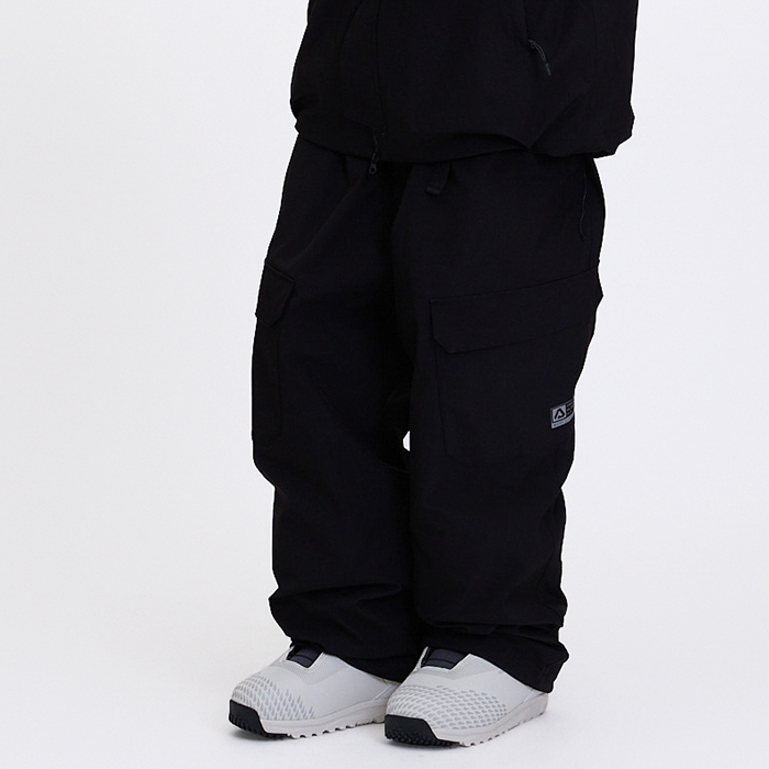 2526 로그 스노우보드복 팬츠 얼로이 X 로그 LTD 릴렉스핏 - 블랙 (25AXLPT-BK)