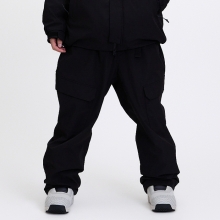 2526 로그 스노우보드복 팬츠 얼로이 X 로그 LTD 릴렉스핏 - 블랙 (25AXLPT-BK)
