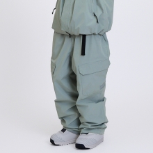 2526 로그 스노우보드복 팬츠 얼로이 X 로그 LTD 릴렉스핏 - L카키 (25AXLPT-LK)