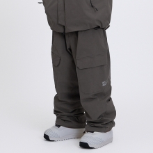 2526 로그 스노우보드복 팬츠 얼로이 X 로그 LTD 릴렉스핏 - 브라운 (25AXLPT-BR)