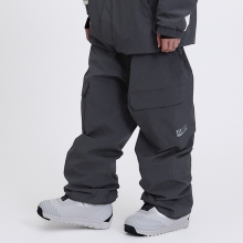 2526 로그 스노우보드복 팬츠 얼로이 X 로그 LTD 릴렉스핏 - 차콜 (25AXLPT-CC)
