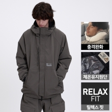 2526 로그 스노우보드복 자켓 얼로이 X 로그 LTD 릴렉스핏 - 브라운 (25AXLJK-BR)