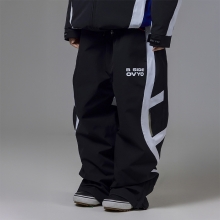 2526 오비오 스노우보드복 팬츠 오버핏 커브 - 제트 블랙 (25PT-02-JB)