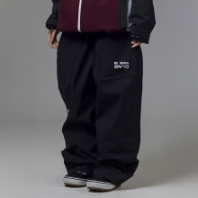 2526 오비오 스노우보드복 팬츠 오버핏 하이프 - 제트 블랙 (25PT-05-JB)