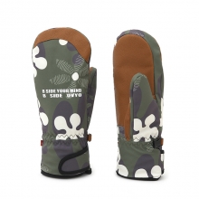 2526 오비오 스노우보드 벙어리 장갑 B 사이드 미튼 - 빈티지 플로워 (25MT-01-VF)