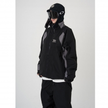2526 스놉 스노 스노우보드복 쟈켓 - 블랙/다크 그레이