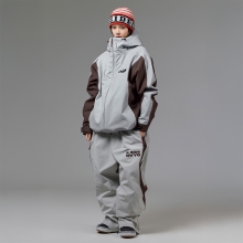 오비오 스노우보드복 코디세트 #17 2526 오비오 스노우보드복 자켓 라이어 - 프로스트 (25JK-04-PR) + 2526 오비오 스노우보드복 팬츠 오버핏 커브 - 프로스트 (25PT-02-PR)