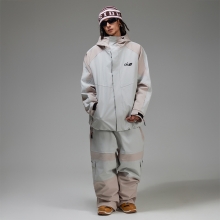 오비오 스노우보드복 코디세트 #26 2526 오비오 스노우보드복 자켓 마인드 - 프로스트 (25JK-02-PR) + 2526 오비오 스노우보드복 팬츠 오버핏 헤이즈 - 아이리쉬 크림 (25PT-03-IC)