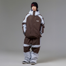 오비오 스노우보드복 코디세트 #27 2526 오비오 스노우보드복 자켓 마인드 - 초콜릿 (25JK-02-CH) + 2526 오비오 스노우보드복 팬츠 오버핏 헤이즈 - 초콜릿 (25PT-03-CH)