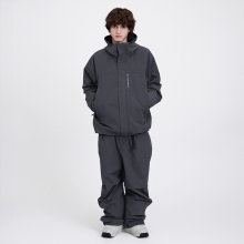 로그 스노우보드복 코디세트 #1 2526 로그 스노우보드복 자켓 힙힙 오버핏 - 차콜 (25HIPJK-CC) + 2526 로그 스노우보드복 팬츠 힙힙 오버핏 - 차콜 (25HIPPT-CC)