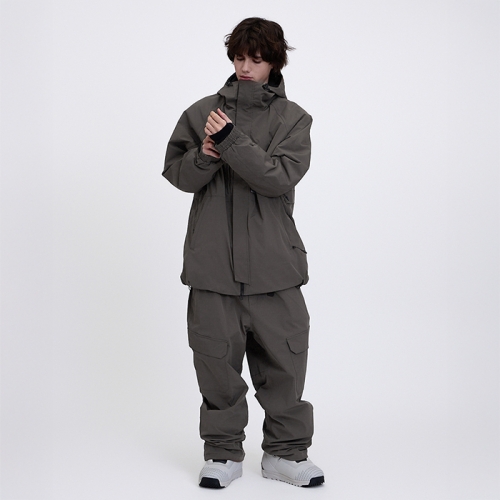 로그 스노우보드복 코디세트 #13 2526 로그 스노우보드복 자켓 얼로이 X 로그 LTD 릴렉스핏 - 브라운 (25AXLJK-BR) + 2526 로그 스노우보드복 팬츠 얼로이 X 로그 LTD 릴렉스핏 - 브라운 (25AXLPT-BR)