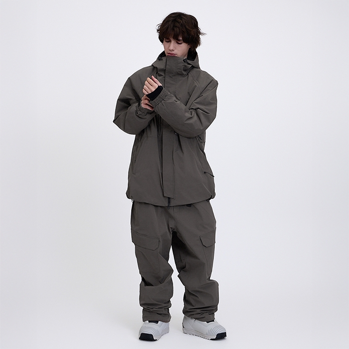 로그 스노우보드복 코디세트 #13 2526 로그 스노우보드복 자켓 얼로이 X 로그 LTD 릴렉스핏 - 브라운 (25AXLJK-BR) + 2526 로그 스노우보드복 팬츠 얼로이 X 로그 LTD 릴렉스핏 - 브라운 (25AXLPT-BR)