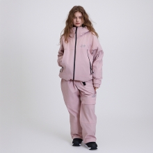 로그 스노우보드복 코디세트 #21 2526 로그 스노우보드복 자켓 아날로그 APX 3L 릴렉스핏 - 파우더 핑크 (25ANAJK-PP) + 2526 로그 스노우보드복 팬츠 아날로그 APX 3L 릴렉스핏 - 파우더 핑크 (25ANAPT-PP)
