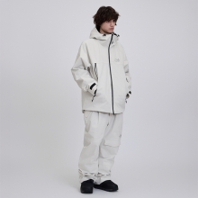 로그 스노우보드복 코디세트 #25 2526 로그 스노우보드복 자켓 아날로그 APX 3L 릴렉스핏 - 오프화이트 (25ANAJK-OW) + 2526 로그 스노우보드복 팬츠 아날로그 APX 3L 릴렉스핏 - 오프화이트 (25ANAPT-OW)