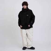 로그 스노우보드복 코디세트 #30 2526 로그 스노우보드복 자켓 아날로그 APX 3L 릴렉스핏 - 블랙 (25ANAJK-BK) + 2526 로그 스노우보드복 팬츠 아날로그 APX 3L 릴렉스핏 - 오프화이트 (25ANAPT-OW)