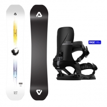 2426 얼로이 스노우보드 게임 체인져 데크 - 155 + 2526 롬 스노우보드 바인딩 카타나 AW 페이즈 - 블랙