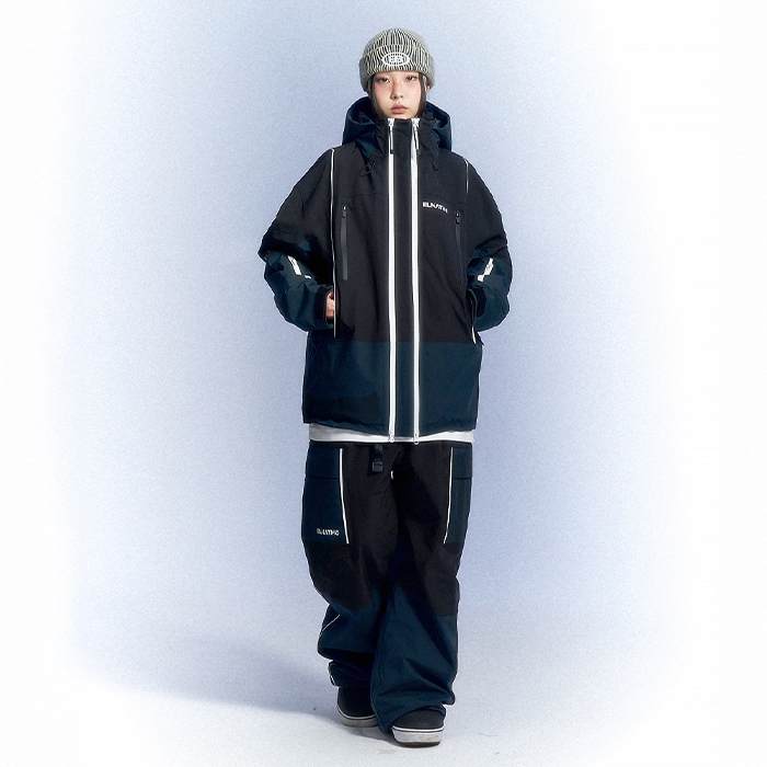 엘나스 스노우보드복 코디세트 #23 2526 엘나스 스노우보드복 자켓 케인 - 비스트로 + 2526 엘나스 스노우보드복 팬츠 하이커 - 비스트로 (25EP-01-BI)