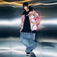 블렌트 스노우보드복 코디세트 #2 2526 블렌트 스노우보드복 자켓 바이퍼 - 플라밍고 + 2526 블렌트 스노우보드복 팬츠 가넷 - 인디고